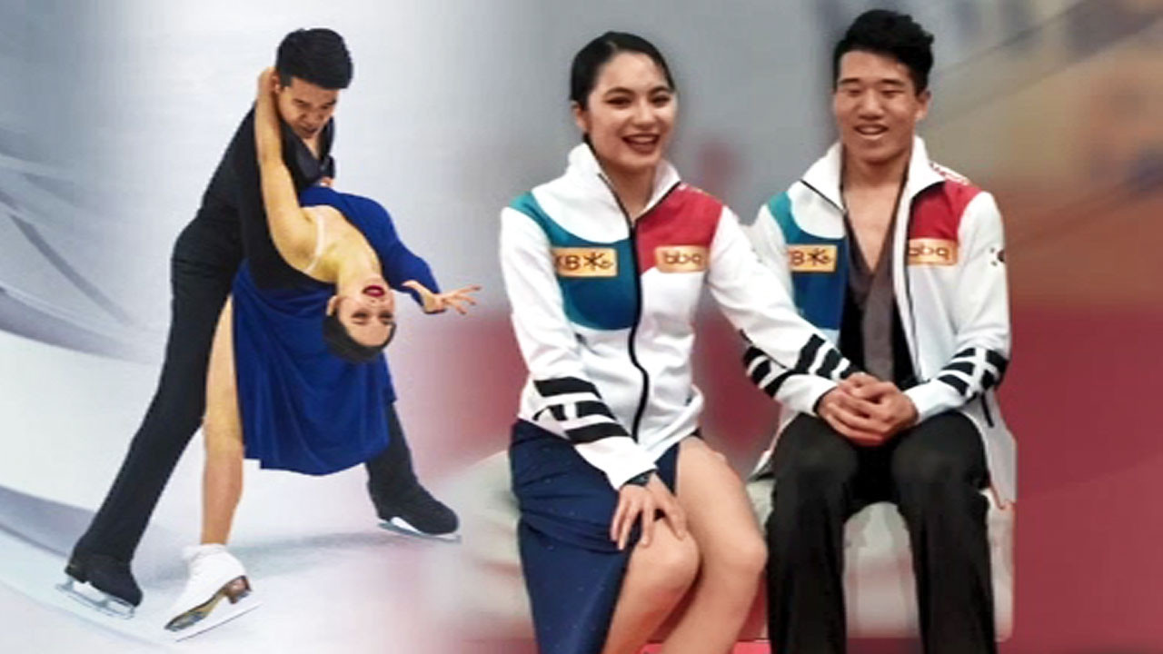 평창동계올림픽 아이스댄스 선수들 민유라와 겜린, 아리랑 열풍에 관중 감동 이끌어내며 최고 성적 기록