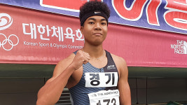 조엘진, 아시아청소년 육상 남자 100ｍ 3위…10초77