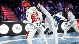 고교생 태권도 기대주 박태준, 첫 출전 월드그랑프리서 금메달