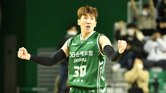 프로농구 DB, '전성현 34점' 캐롯 잡고 꼴찌 탈출