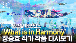 개막공연에 고래가 등장한 이유 [SDF다이어리]
