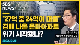 27억 중 24억이 대출 경매 나온 은마아파트, 위기 시작됐나? (feat. 김인만) [뭘스트리트]