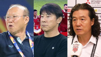한국인 감독 3명 모두 미쓰비시컵 4강행…박항서-신태용 격돌