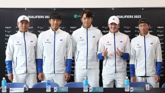 한국, 벨기에 상대로 데이비스컵 테니스 '세계 16강' 도전