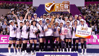 도로공사 우승 기적 쓴 챔프 5차전, 시청률 3.4%로 V리그 신기록