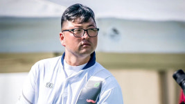 '남자 양궁 간판' 김우진, 세계선수권 16강 탈락…김제덕만 생존