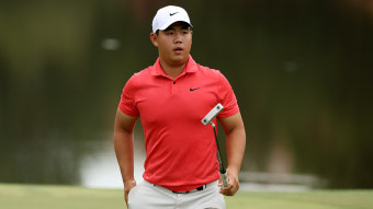 김주형, PGA 투어 플레이오프 1차전 첫날 1타 차 단독 2위