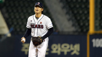 프로야구 곽빈, 생애 첫 10승…두산 4연승