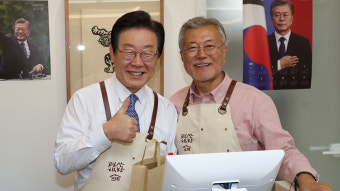 문 전 대통령, 이재명에 격려 전화…