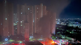 대구 상가 건물 화재…50여 분 만에 진화