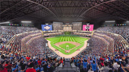 호텔 누워 야구관람…서울시, 잠실에 세계 두 번째 첨단 돔구장