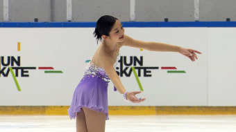 '쇼트 1위' 신지아, 시즌 두 번째 우승 보인다