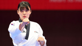 태권도 품새, 여자부 차예은도 우승…항저우 AG 금메달 석권