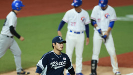 아시안게임 한국 야구, 타이완에 0-4로 완패