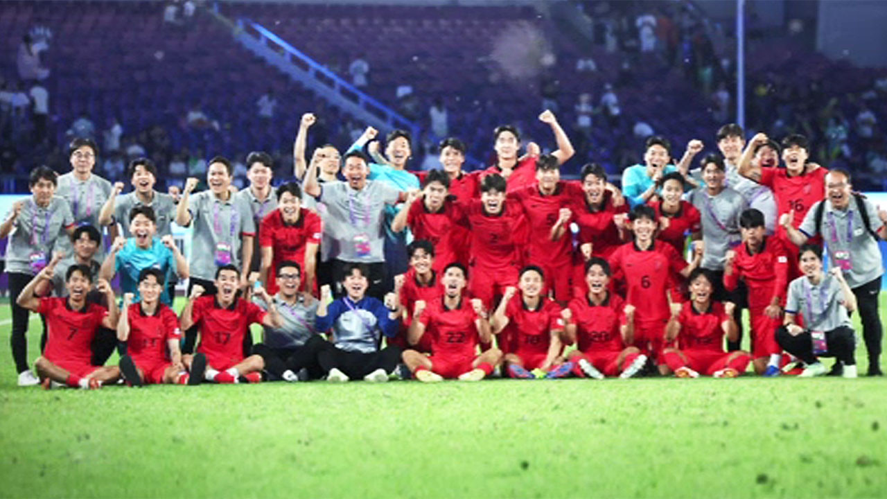 한일 U-18 축구대표팀, SBS컵 무승부…무관중 중요 경기