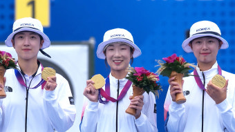 13년 만에 양궁 남녀 단체전 동반 석권…임시현·이우석 2관왕