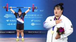박혜정, 13년 만에 역도 금메달…손영희 은메달
