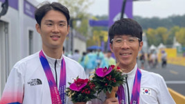 김정빈-윤중헌, 장애인AG 사이클 3관왕 합작