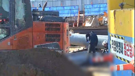창원 신축 공사장서 40대 근로자 6t 파이프 깔려 숨져