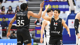 프로농구 kt, 소노 꺾고 6연승…'22점' 허훈, 이정현에 완승