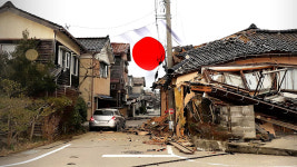 일본 강진으로 최소 13명 사망·수십 명 부상