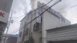 용산 여관서 화재…60대 남성 심정지 상태 병원 이송