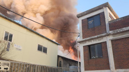 인천 청천동 공장 화재…50분 만 진화