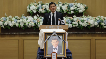 '한국의 그레고리 펙' 남궁원 영면…홍정욱 