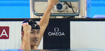 수영 대표팀, 세계선수권 남자 계영800ｍ 예선 2위로 결승행
