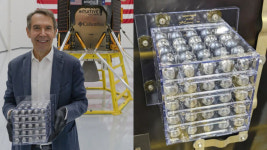 [포착] 달에 설치된 최초 예술 작품 월상, 어떻게 생겼나