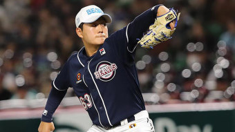 '벌써 151'…두산 신인 김택연, 스프링캠프 투수 MVP