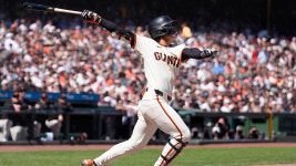 이정후, MLB 연속 안타 11경기로 마감…아까운 스플래시 파울