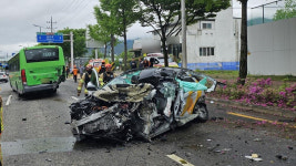 음주운전하다 택시 추돌…20대 입건