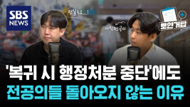 복귀 시 행정처분 중단에도 전공의들 돌아오지 않는 이유는? [뽀얀거탑]