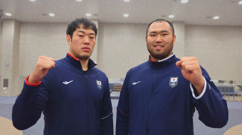 레슬링협회, 김승준·이승찬 기부 응원 캠페인