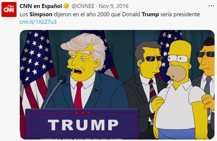 미국 심슨 가족, 24년 전 해리스 부통령의 대권 도전 예언?!