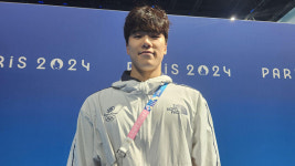 자유형 50ｍ 지유찬 