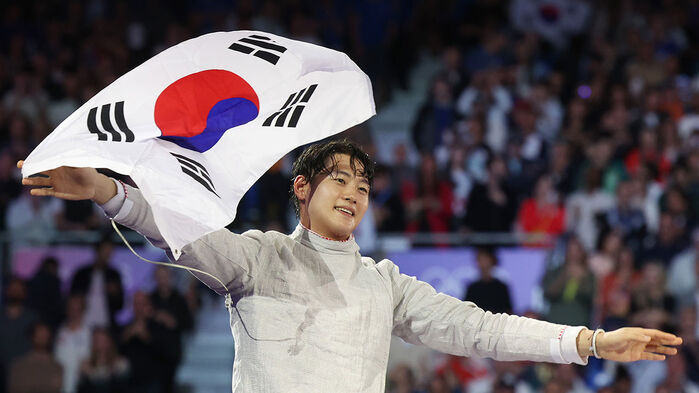 런닝맨 펜싱 국가대표 오상욱, 지연과 멤버들 감탄의 대폭발!