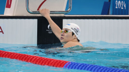 [올림픽] 김민섭, 한국 남자 접영 최초로 준결승 진출