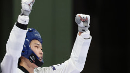 올림픽, 태권도 김유진의 우여곡절 파리 여정…먼 길 돌아 금빛 엔딩