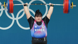 '포스트 장미란' 박혜정, 올림픽 역도 최중량급 2위…한국신기록
