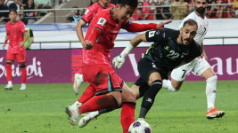홍명보호 답답한 출발…랭킹 96위 팔레스타인과 안방서 0-0 비겨