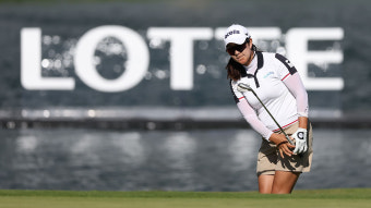 김아림, LPGA 롯데 챔피언십에서 연속 선두 질주!