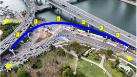 광안대교 접속도로 공사 해운대 일부 6일간 교통통제