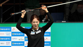 김가영, 24연승 행진…여자프로당구 최초 4연속 우승