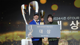 골프존 G투어 2024시즌 대상 최민욱…상금왕은 김홍택