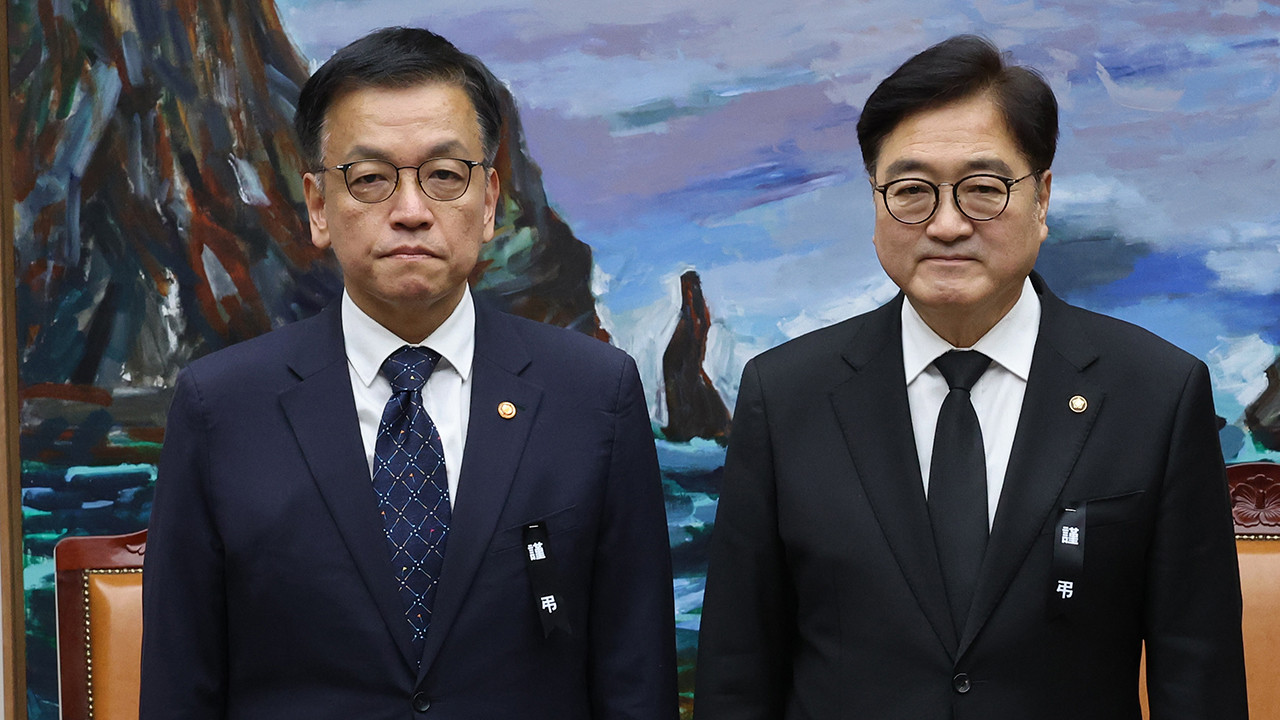 국회의장과 대통령 권한대행, 수습 대책 논의 진행 중  