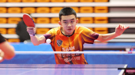 14세 탁구 기대주 이승수 반란…국가대표 2차 선발전 진출