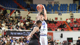 김준일 14점 한국가스공사, 현대모비스 잡고 공동 4위로