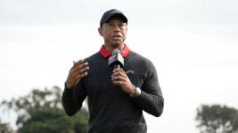 타이거 우즈, 스크린 골프 TGL 플레이오프 진출 실패